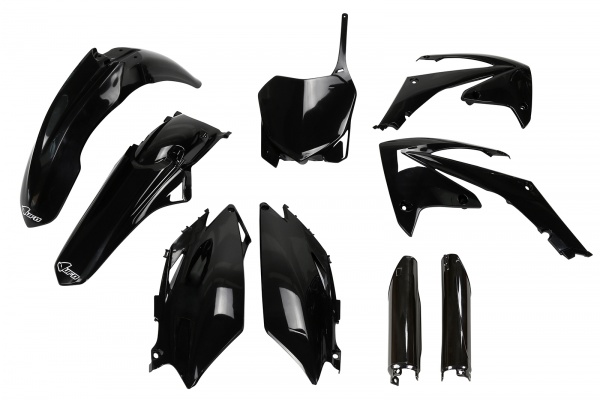 Full Plastic Kit black for Honda CRF 250 R (2011-13) - CRF 450 R (2011-12) - CRF 250 R USA (2011-13) - CRF 450 R USA (2011-12)